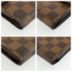 Louis Vuitton Damier Porte Tresor Etui Papiers Fold Wallet Trifold Compact — view 7