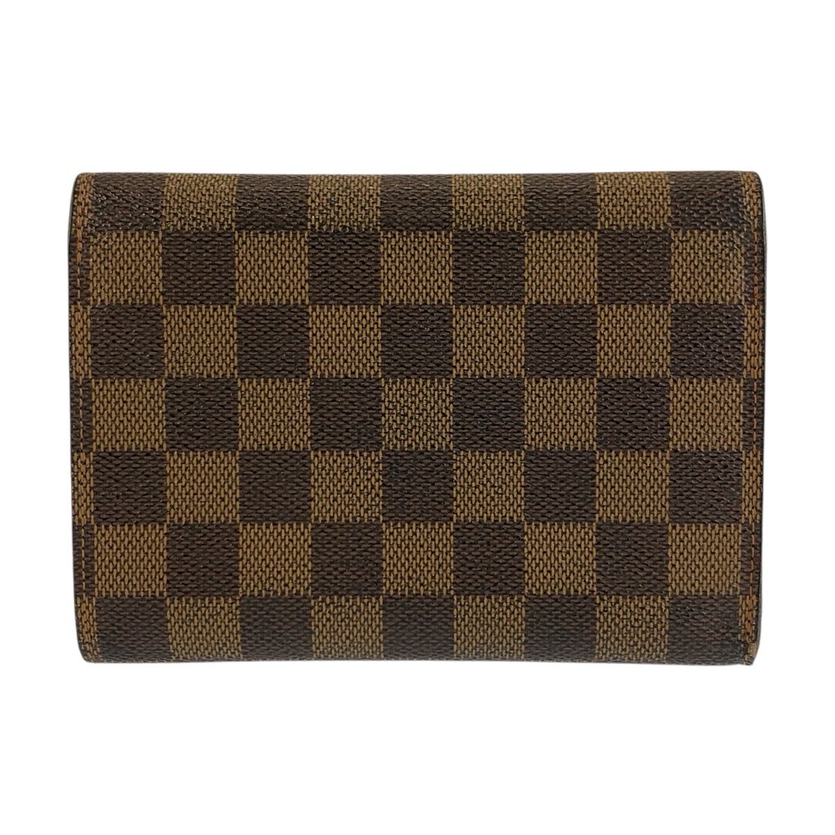 Louis Vuitton Damier Porte Tresor Etui Papiers Fold Wallet Trifold Compact — view 2