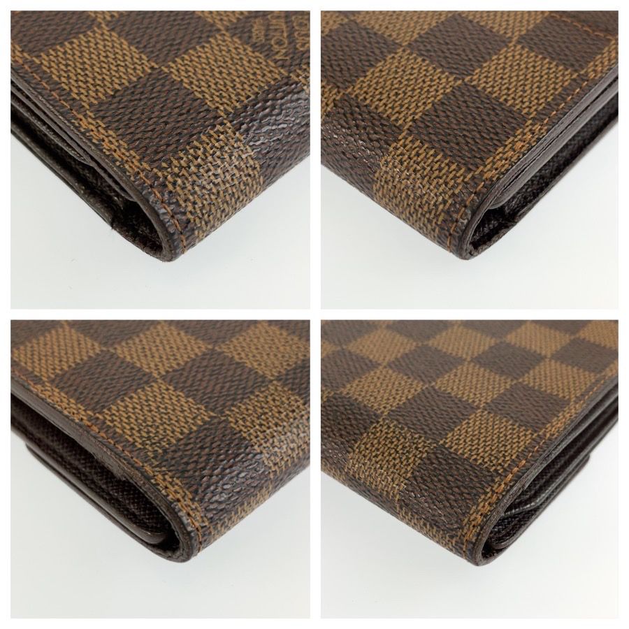 Louis Vuitton Damier Porte Tresor Etui Papiers Fold Wallet Trifold Compact — view 8