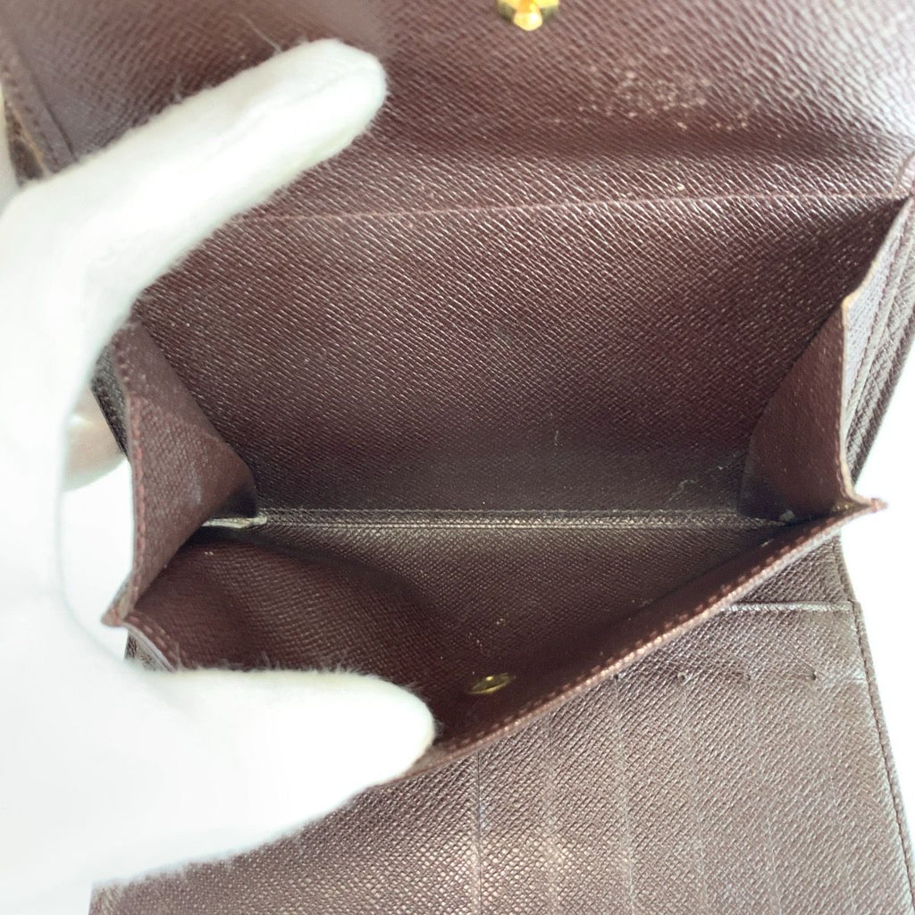 Louis Vuitton Damier Porte Tresor Etui Papiers Fold Wallet Trifold Compact — view 5