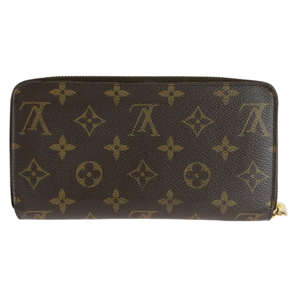 Louis Vuitton Monogram Zippy Wallet Brown Rose Ballerine Gold — view 2