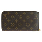 Louis Vuitton Monogram Zippy Wallet Brown Rose Ballerine Gold — view 2