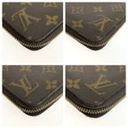 Louis Vuitton Monogram Zippy Wallet Brown Rose Ballerine Gold — view 7