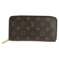 Louis Vuitton Monogram Zippy Wallet Brown Rose Ballerine Gold