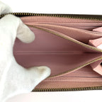 Louis Vuitton Monogram Zippy Wallet Brown Rose Ballerine Gold — view 5