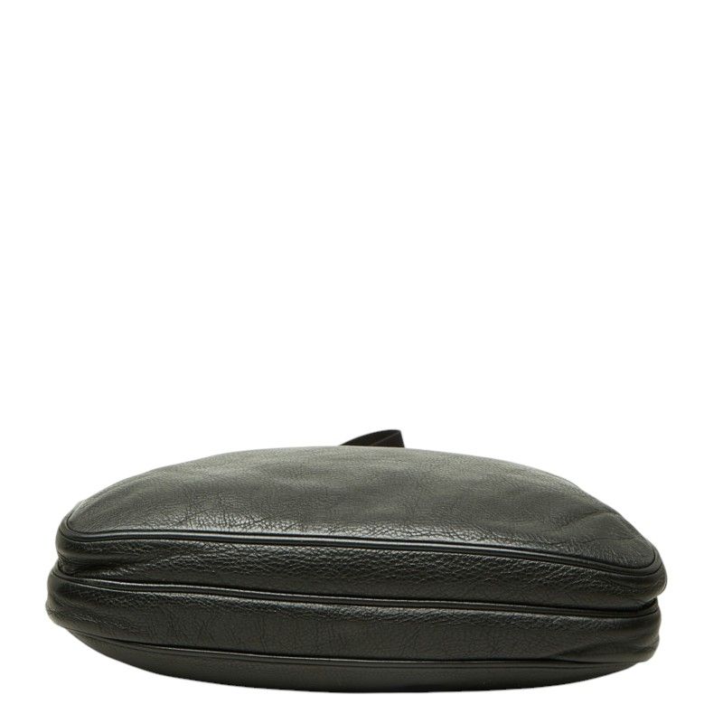Prada Crossbody Shoulder Bag Black Leather — view 3