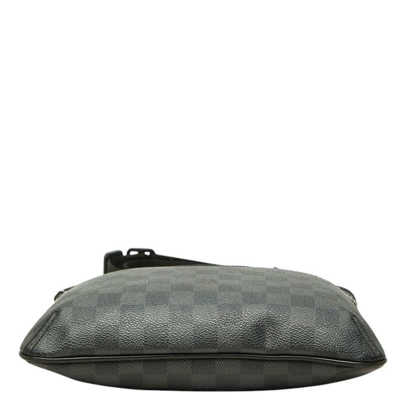 Louis Vuitton Damier Graphite Thomas Crossbody Shoulder Bag Black Leather — view 3
