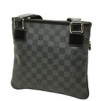 Louis Vuitton Damier Graphite Thomas Crossbody Shoulder Bag Black Leather — view 2