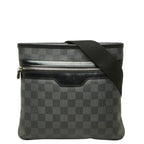 Louis Vuitton Damier Graphite Thomas Crossbody Shoulder Bag Black Leather