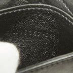 Saint Laurent Cassandra Gaby Card Case Black Lambskin — view 8