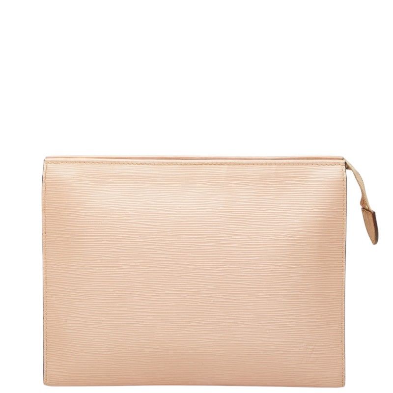 Louis Vuitton Epi Poche Toile 26 Clutch Pouch Rose Ballerine Pink Leather