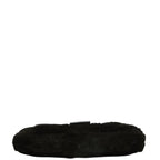 Fendi Mamma Bucket Shoulder Bag Black Fur Leather — view 3