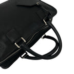 Loewe Amazona 36 Anagram Logo Stamp Leather 2-Way Shoulder Bag Black — view 4