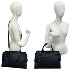 Loewe Amazona 36 Anagram Logo Stamp Leather 2-Way Shoulder Bag Black — view 2
