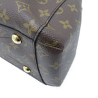 Louis Vuitton Montaigne MM Monogram Shoulder Bag Canvas Brown — view 5