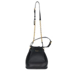 Dior C'est Medium CD Embossed Calfskin Shoulder Bag Black