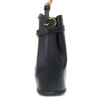 Dior C'est Medium CD Embossed Calfskin Shoulder Bag Black — view 3