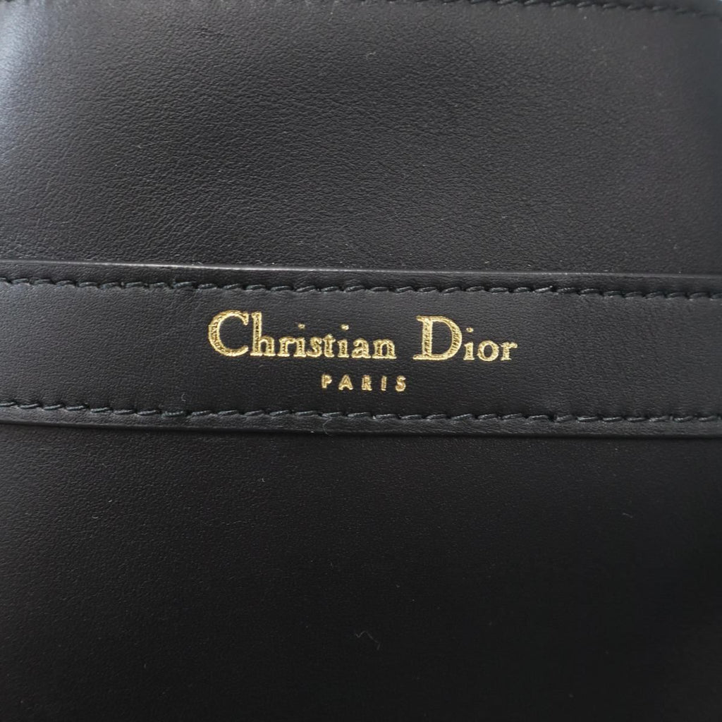 Dior C'est Medium CD Embossed Calfskin Shoulder Bag Black — view 5