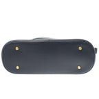 Dior C'est Medium CD Embossed Calfskin Shoulder Bag Black — view 4