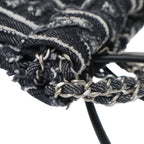 Chanel 22 Mini Denim Hand Bag Shoulder Handbag Black — view 7