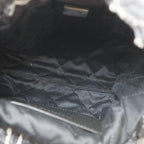 Chanel 22 Mini Denim Hand Bag Shoulder Handbag Black — view 6