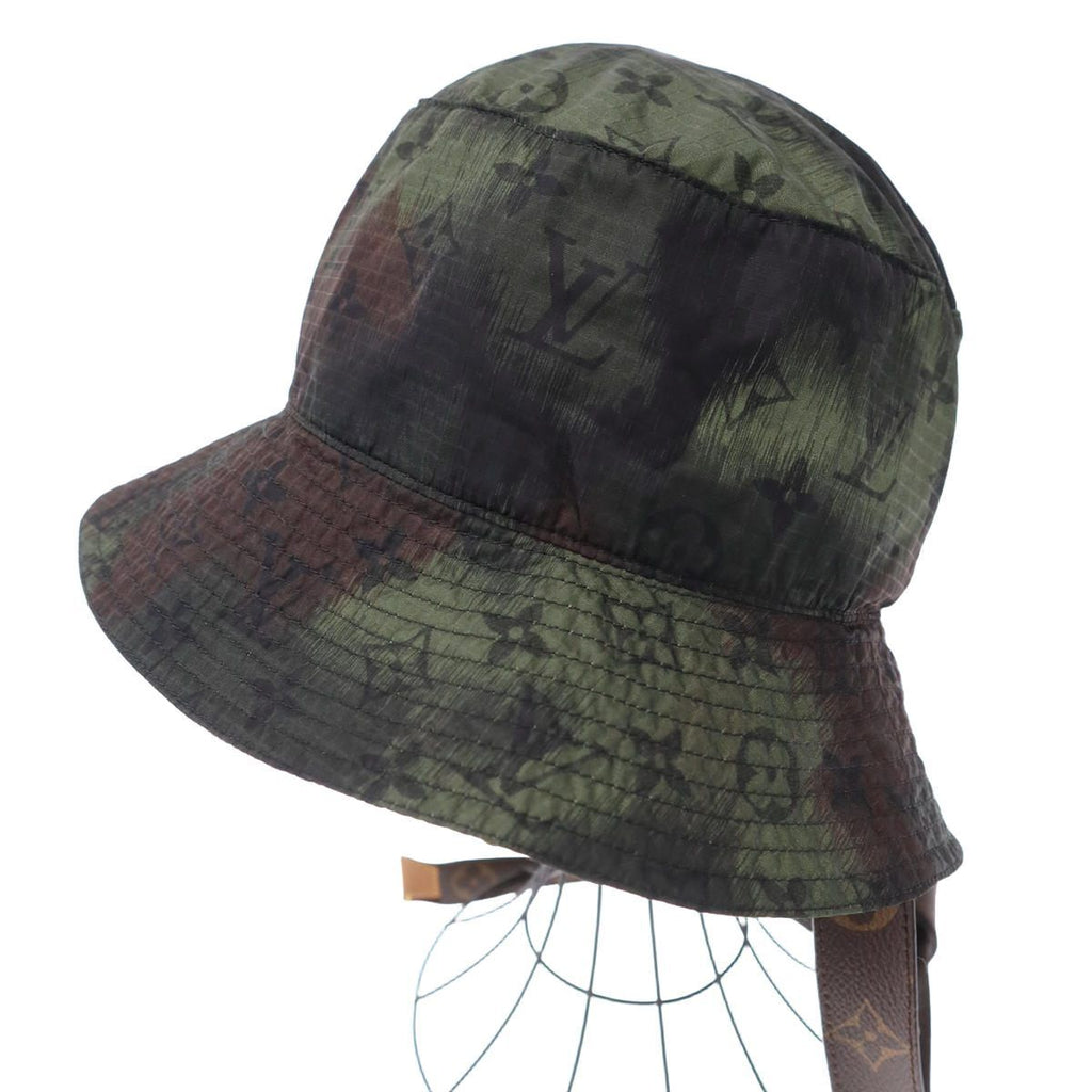 Louis Vuitton Bonnet Ikat Bucket Hat Khaki 58