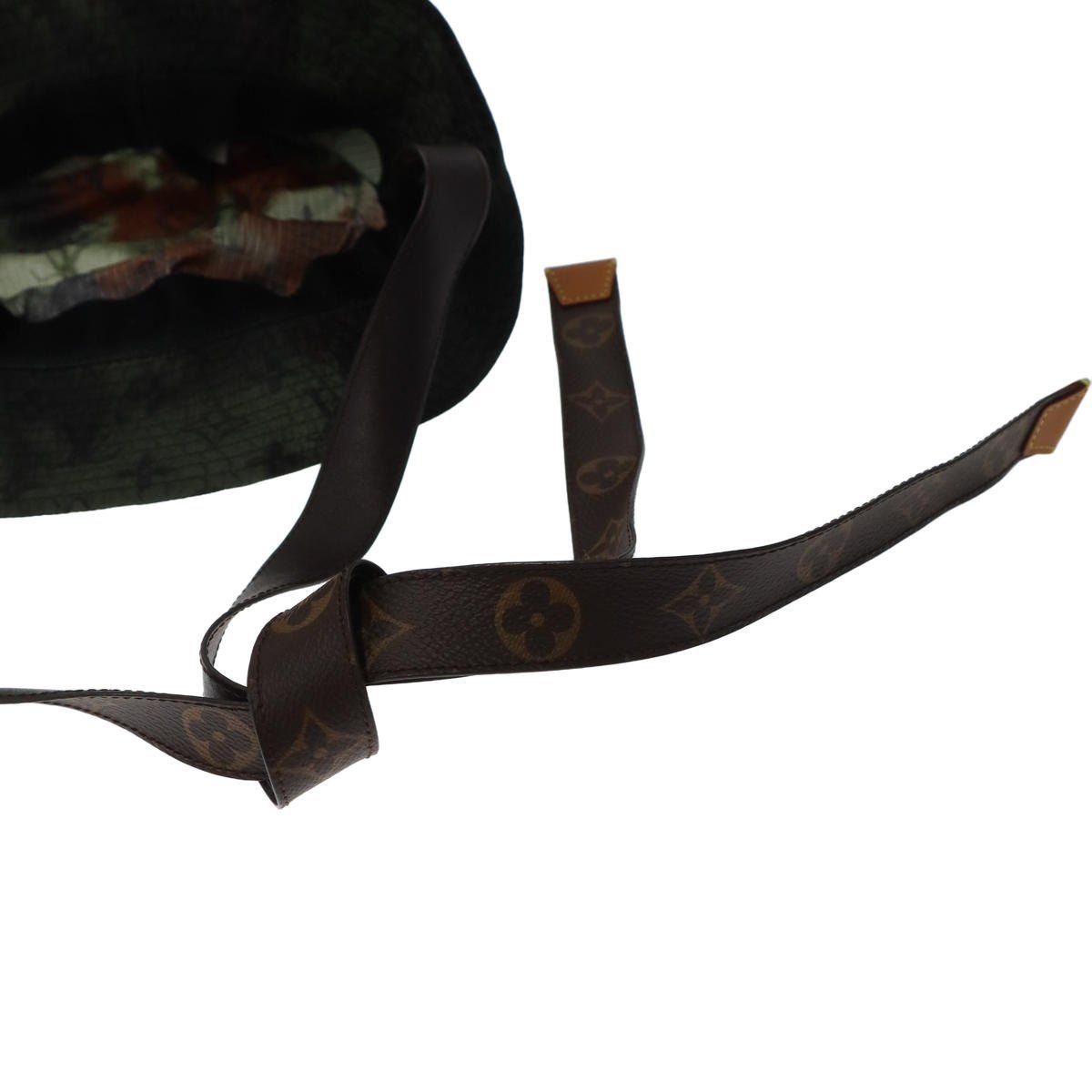 Louis Vuitton Bonnet Ikat Bucket Hat Khaki 58 — view 7
