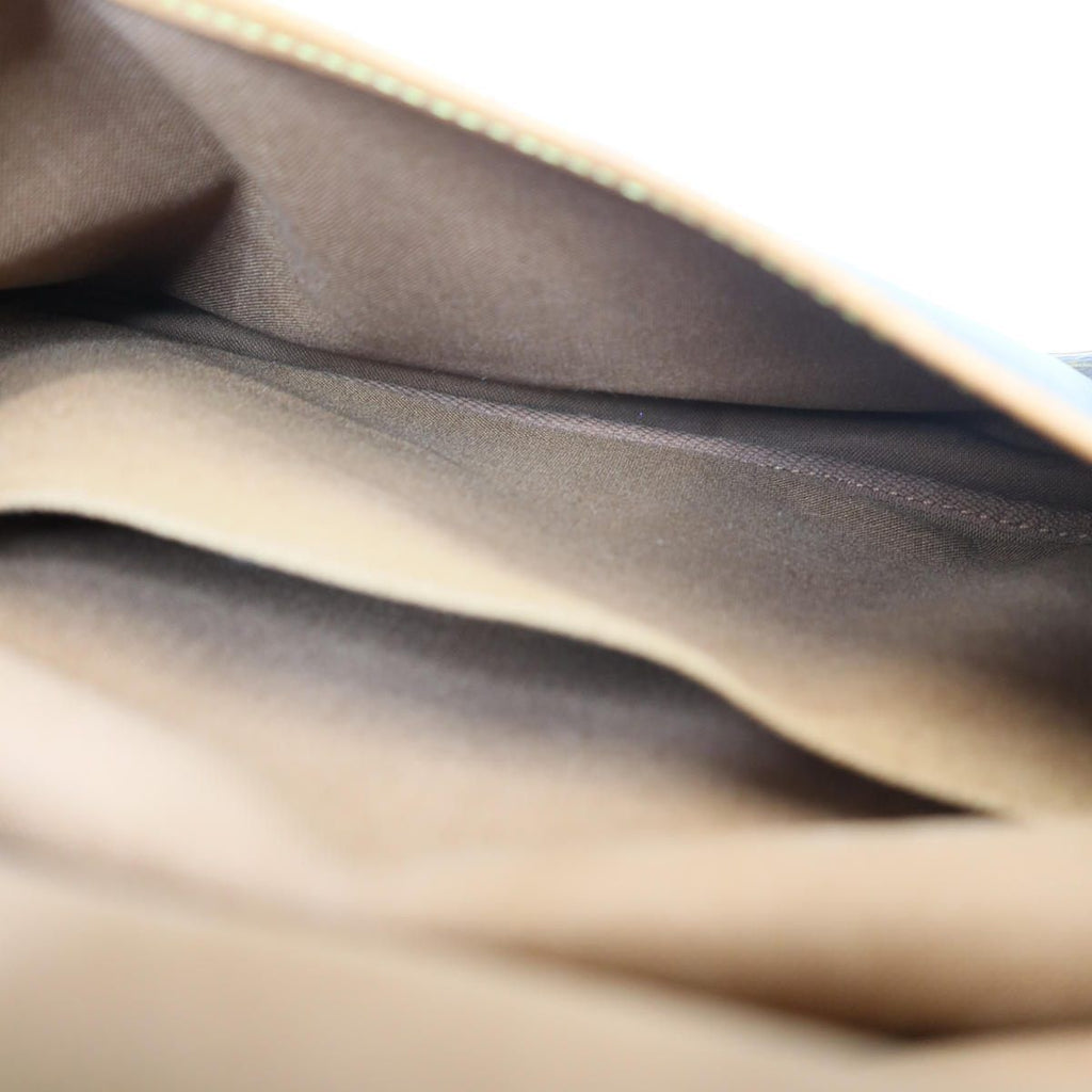 Louis Vuitton Saumur 30 Monogram Shoulder Bag Brown — view 7