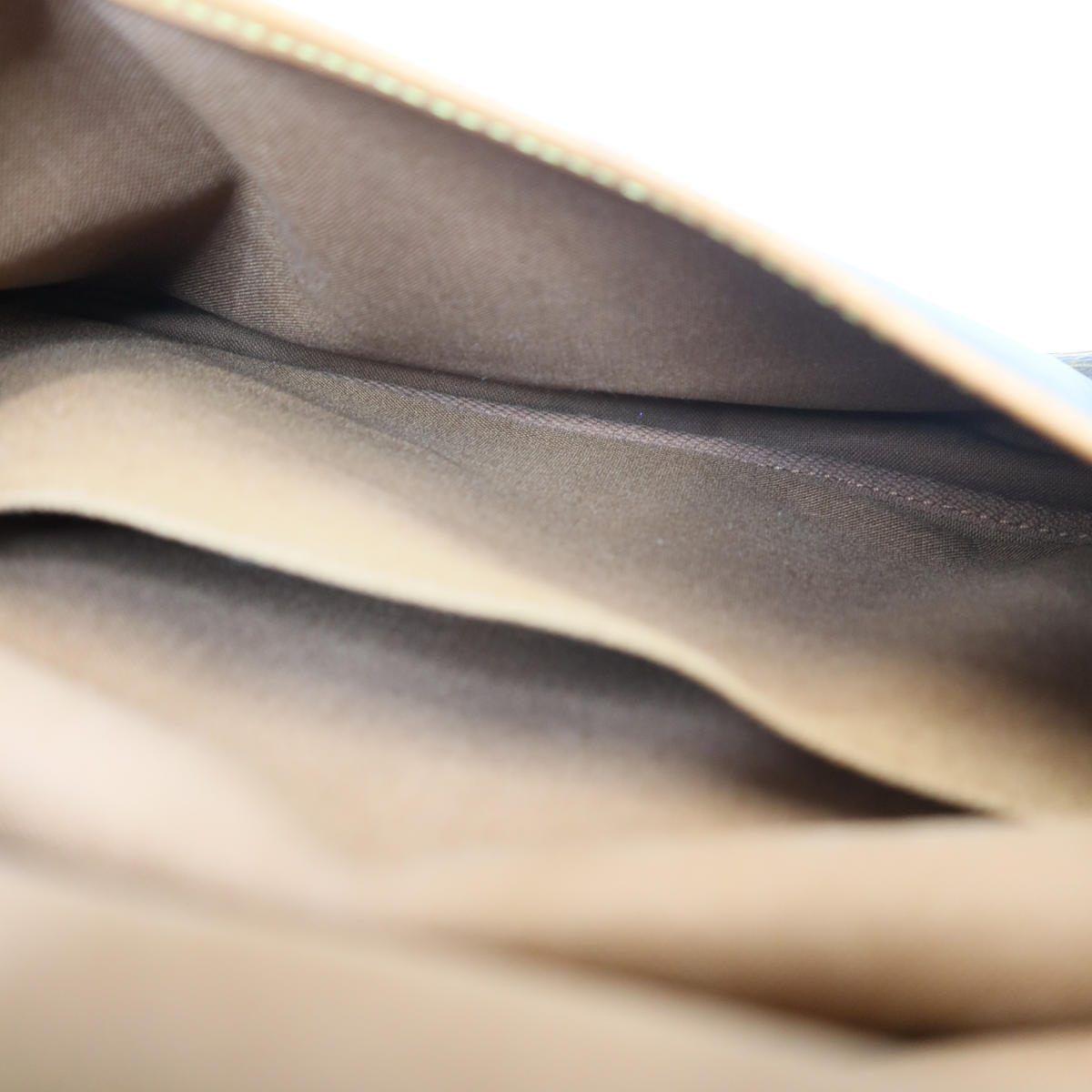 Louis Vuitton Saumur 30 Monogram Shoulder Bag Brown — view 7