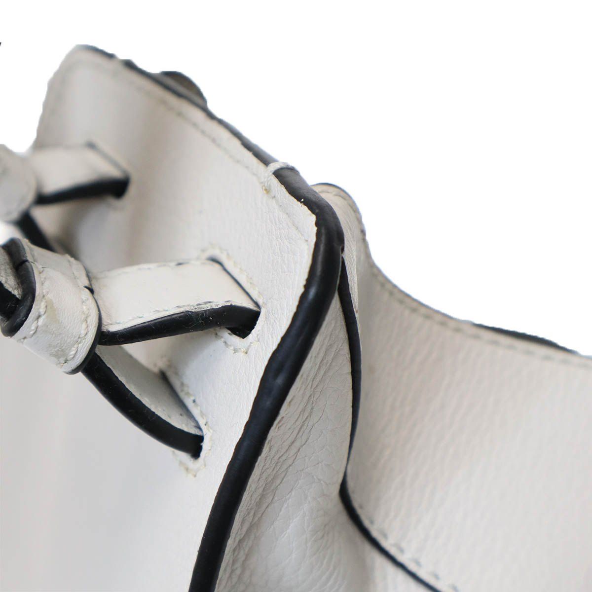 Loewe Hammpck Small Hammock Small Shoulder Bag White — view 7