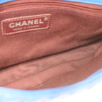 Chanel Micro Quilted Shoulder Bag Blue — view 6