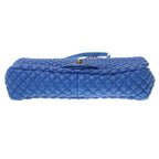 Chanel Micro Quilted Shoulder Bag Blue — view 4
