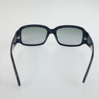 Prada Logo Marble Gray Acetate Sunglasses Eyewear — view 3