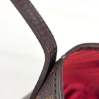 Louis Vuitton Neverfull MM Tote Shoulder Bag Damier Brown — view 5