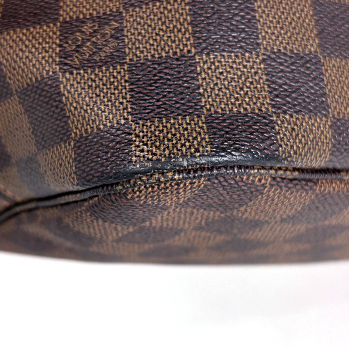 Louis Vuitton Neverfull MM Tote Shoulder Bag Damier Brown — view 3