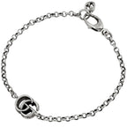 Gucci Double G Bracelet 925 Sterling Silver