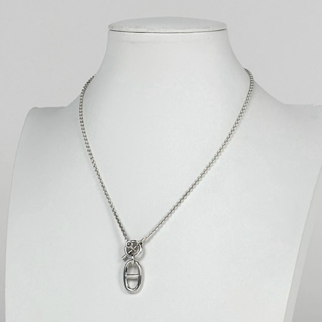Hermes Chaine D'ancre Amulette Necklace 925 Sterling Silver — view 4