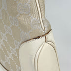 Gucci Shoulder Bag Jackie Line GG Canvas White — view 6