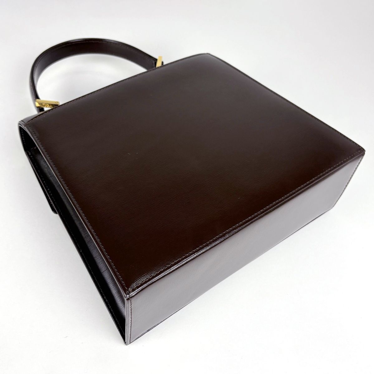 Saint Laurent Handbag Leather Brown — view 2