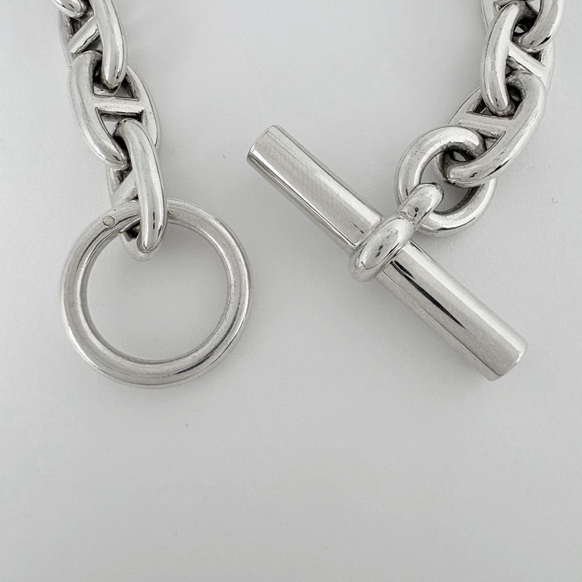 Hermes Chaine D'ancre MM Bracelet 16 Links 925 Sterling Silver — view 3
