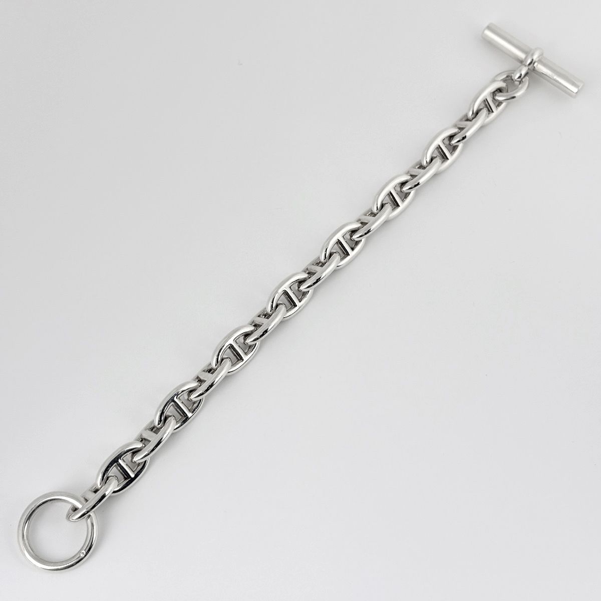 Hermes Chaine D'ancre MM Bracelet 16 Links 925 Sterling Silver — view 2