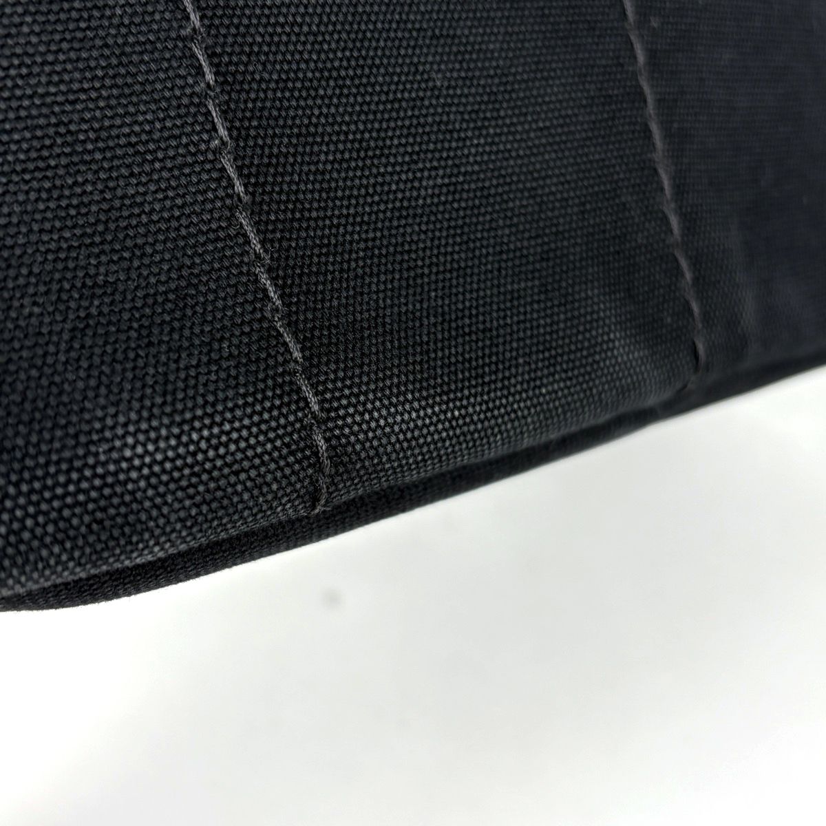Prada Tote Bag Canapa Canvas Nero — view 4
