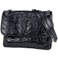 Saint Laurent Shoulder Bag Niki Medium Leather Black