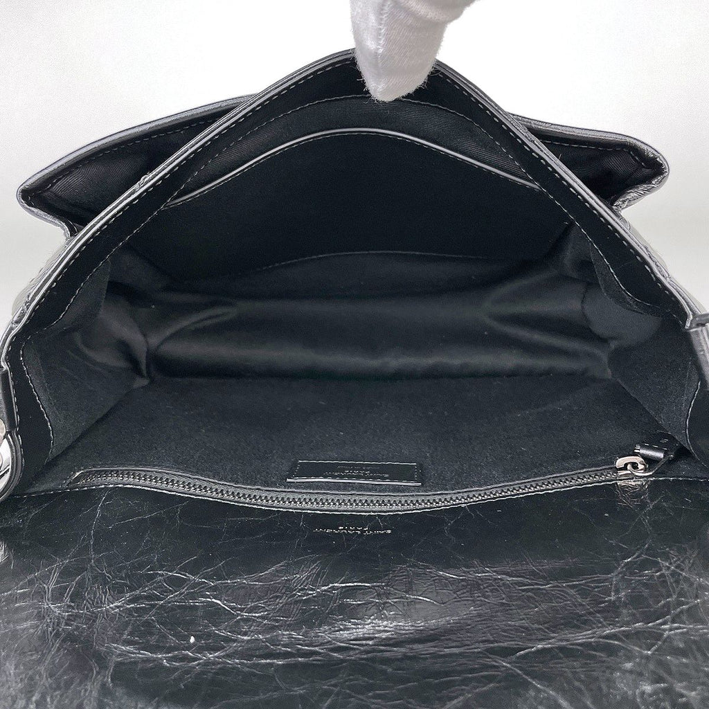 Saint Laurent Shoulder Bag Niki Medium Leather Black — view 6