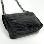 Saint Laurent Shoulder Bag Niki Medium Leather Black — view 2