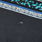 Hermes Carre 90 Qalamdan Scarf Silk Black Multicolor — view 4