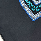Hermes Carre 90 Qalamdan Scarf Silk Black Multicolor — view 3