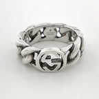 Gucci Ring Interlocking G 925 Sterling Silver — view 2
