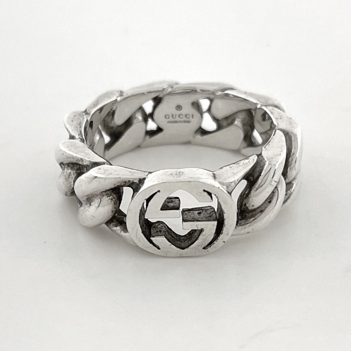 Gucci Ring Interlocking G 925 Sterling Silver — view 2