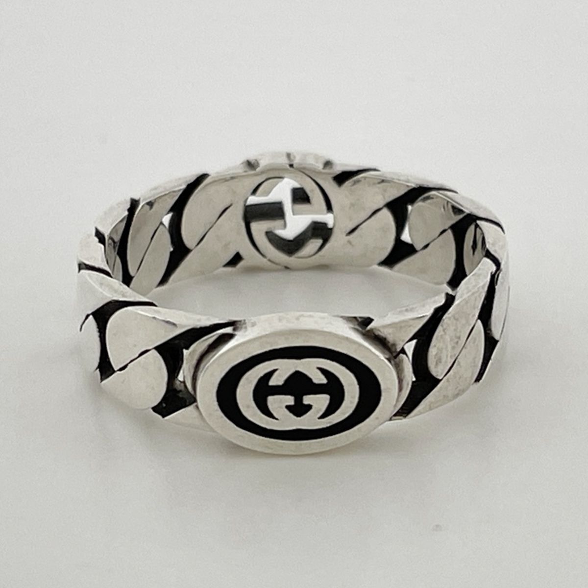 Gucci Ring Interlocking G 925 Sterling Silver — view 3